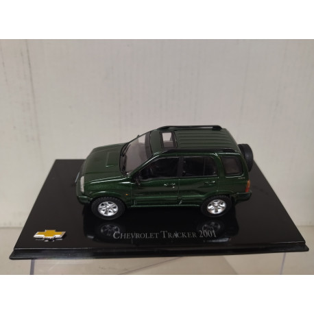 CHEVROLET TRACKER 2001 GREEN (SUZUKI VITARA) CHV 29 BRASIL 1:43 SALVAT IXO