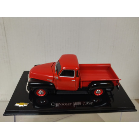 CHEVROLET 3800 1950 RED/BLACK CHV 35 BRAZIL 1:43 SALVAT IXO