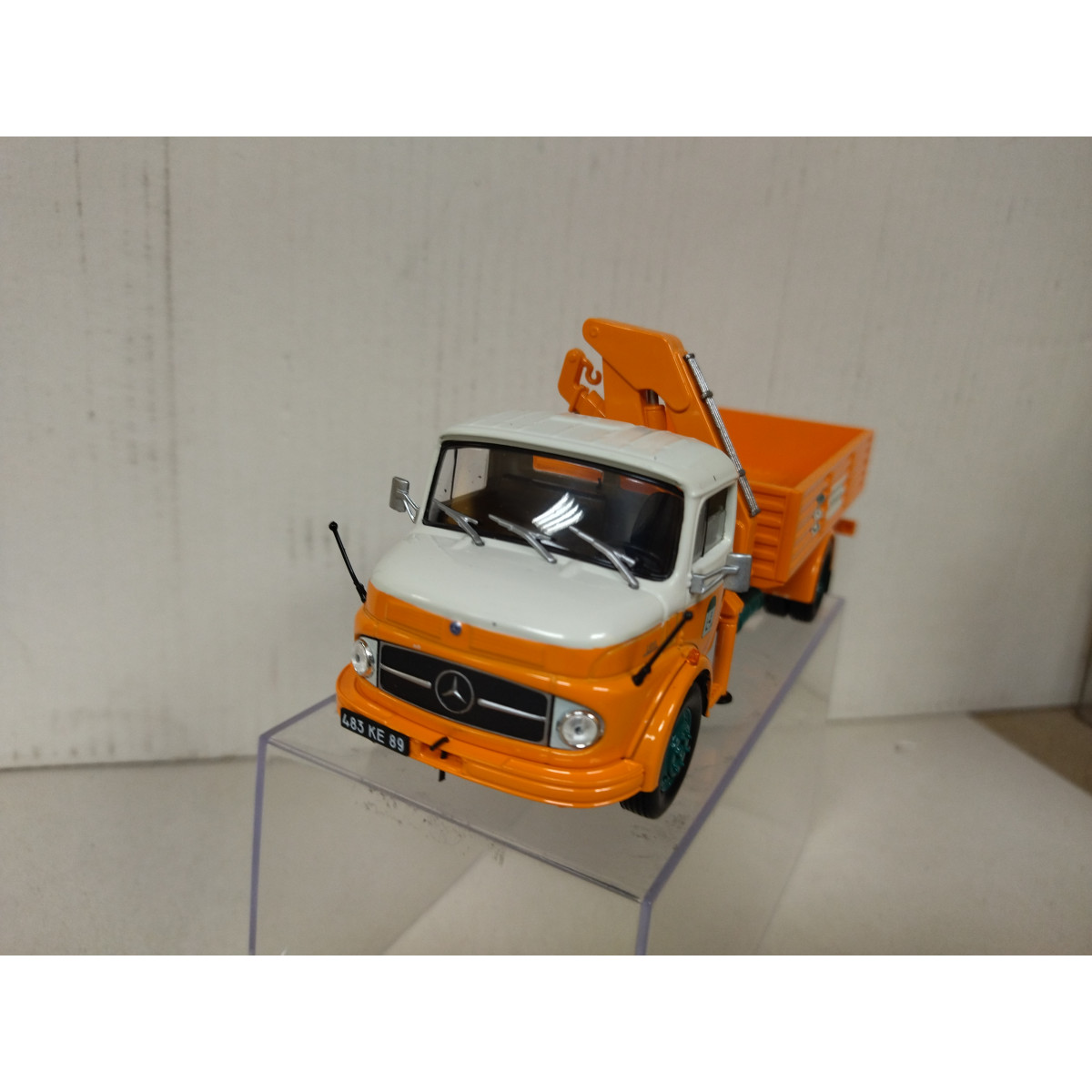 MERCEDES-BENZ L911 1969 JEAN LEFEBVRE 1:43 CAMION/TRUCK ALTAYA IXO