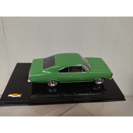 CHEVROLET OPALA 1972 ESPECIAL COUPE GREEN CHV 69 BRAZIL 1.43 SALVAT IXO