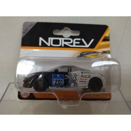 PEUGEOT 308 RCZ RACING BLISTER apx 1:64 NOREV 3 INCHES (7,5cm)