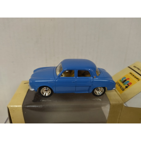 Miniature CIJ - Renault Dauphine Ondine Bleue - Échelle HO (1/63) - Occasion