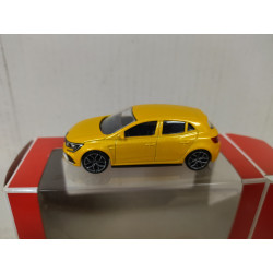 RENAULT MEGANE 2015 RS YELLOW apx 1:64 NOREV 3 INCHES (7,5cm)