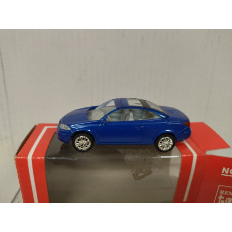 RENAULT MEGANE COUPE CABRIO BLUE TOTAL apx 1:64 NOREV 3 INCHES (7,5cm)