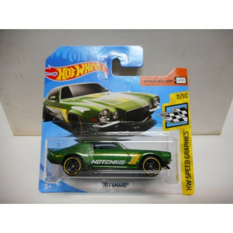 CHEVROLET CAMARO 1970 HOT WHEELS 1/64