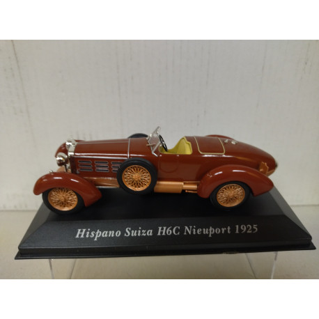 HISPANO SUIZA H6C 1925 NIEUPORT CLASSIC CARS 1:43 ALTAYA IXO