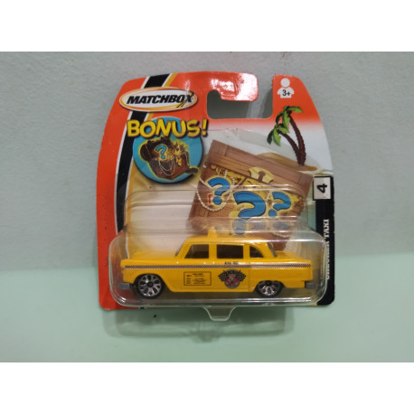 CHECKER TAXI 4 BONUS 1:64 MATCHBOX BOX