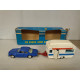 ISO RIVOLTA COUPE GT BLUE + CARAVANA 1:43 JOAL 150 VINTAGE ORIGINAL BOX MAL