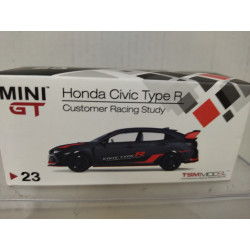 HONDA CIVIC TYPE R FK8 CUSTOMER RACING STUDY LHD 1:64 MINI GT