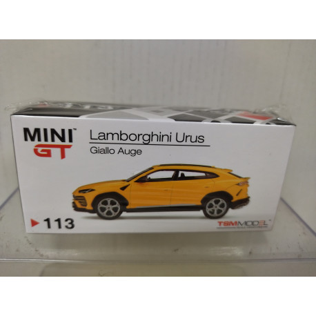 LAMBORGHINI URUS YELLOW/GIALLO AUGE LHD 1:64 MINI GT