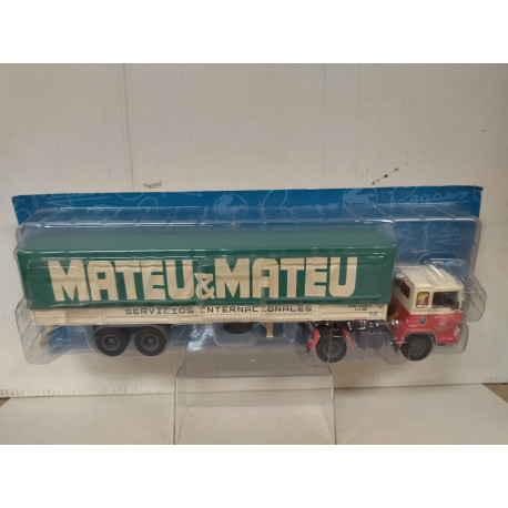PEGASO 2080/50 1972 MATEU & MATEU CAMION/TRUCK TRAILER 1:43 SALVAT IXO