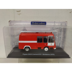 PEGASO SAVA COSMOS 5761 1973 ZARAGOZA BOMBEROS REPARTO 1:43 SALVAT IXO