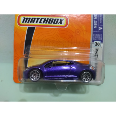 MITSUBISHI ECLIPSE PURPLE MBX 30 1:64 MATCHBOX