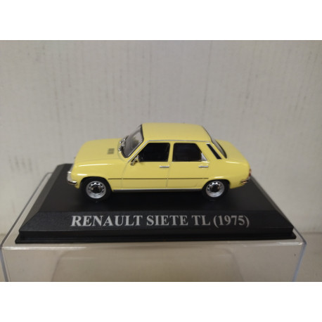 RENAULT 7 SIETE TL 1975 NUESTROS QUERIDOS COCHES 1:43 ALTAYA IXO