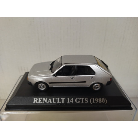 RENAULT 14 GTS 1980 SILVER NUESTROS QUERIDOS COCHES 1:43 ALTAYA IXO