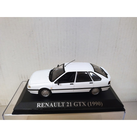RENAULT 21 GTX 1990 BLANCO NUESTROS QUERIDOS COCHES 1:43 ALTAYA IXO