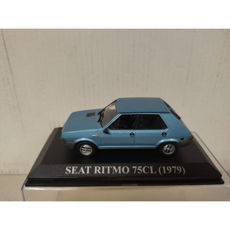 SEAT RITMO 1979 75CL AZUL NUESTROS QUERIDOS COCHES 1:43 ALTAYA IXO