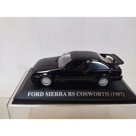 FORD SIERRA 1987 RS COSWORTH NEGRO NUESTROS QUERIDOS COCHES 1:43 ALTAYA IXO