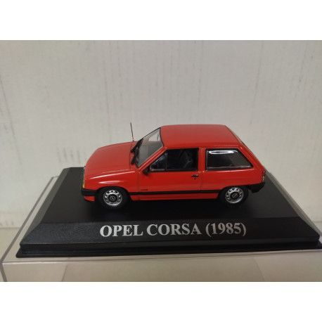 OPEL CORSA 1985 A ROJO NUESTROS QUERIDOS COCHES 1:43 ALTAYA IXO
