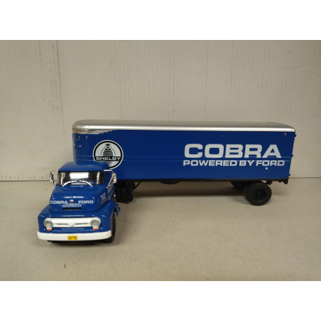 FORD C-700 COE 1954 SHELBY COBRA AMERICAN TRUCK 1:43 ALTAYA IXO