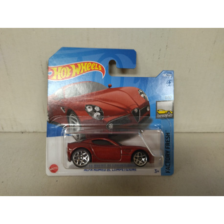 ALFA ROMEO 8C COMPETIZIONE 7/10 FACTORY FRESH 1:64 HOT WHEELS