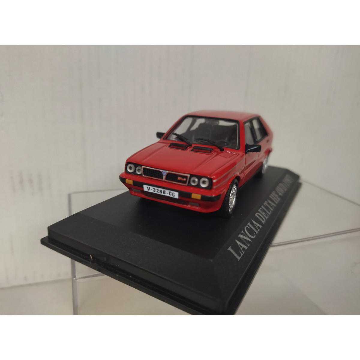 LANCIA DELTA 1987 HF 4WD ROJO NUESTROS QUERIDOS COCHES 1:43 ALTAYA