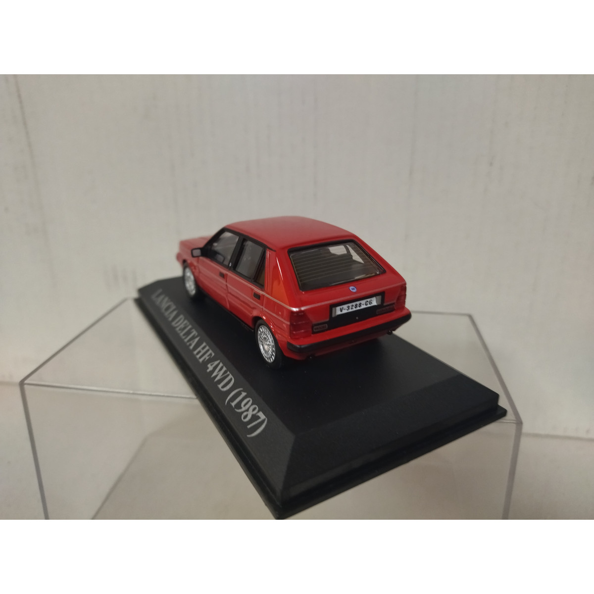 LANCIA DELTA 1987 HF 4WD ROJO NUESTROS QUERIDOS COCHES 1:43 ALTAYA