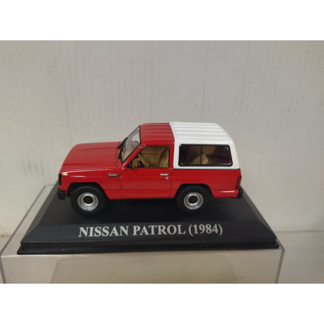 NISSAN PATROL 1984 ROJO/BLANCO NUESTROS QUERIDOS COCHES 1:43 ALTAYA IXO