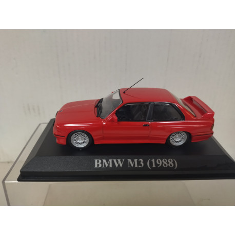 BMW E30 M3 1988 ROJO NUESTROS QUERIDOS COCHES 1:43 ALTAYA IXO
