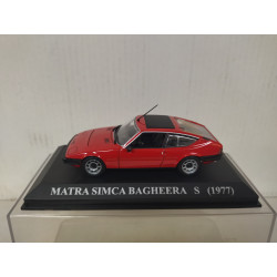 MATRA SIMCA BAGHEERA S 1977 ROJO NUESTROS QUERIDOS COCHES 1:43 ALTAYA IXO