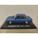 TALBOT SOLARA 1986 AZUL NUESTROS QUERIDOS COCHES 1:43 ALTAYA IXO