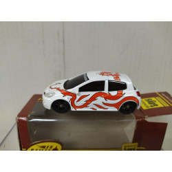 RENAULT CLIO 2004 S1600 WHITE TUNING RENAULT TOYS apx 1:64 NOREV 3 INCHES (7,5cm)