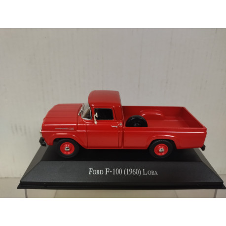 FORD F-100 1960 PICKUP LOBA ARGENTINA 1:43 SALVAT IXO HARD BOX