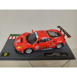 FERRARI 488 GTE 2017 24 H LE MANS n62 POLESA GROUP 1:43 FERRARI RACING IXO