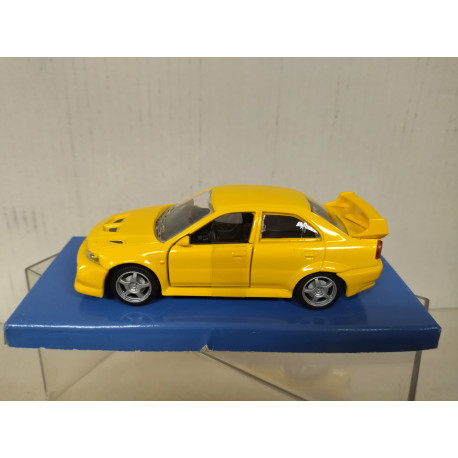 MITSUBISHI LANCER EVO VI YELLOW 1:43 HONGWELL