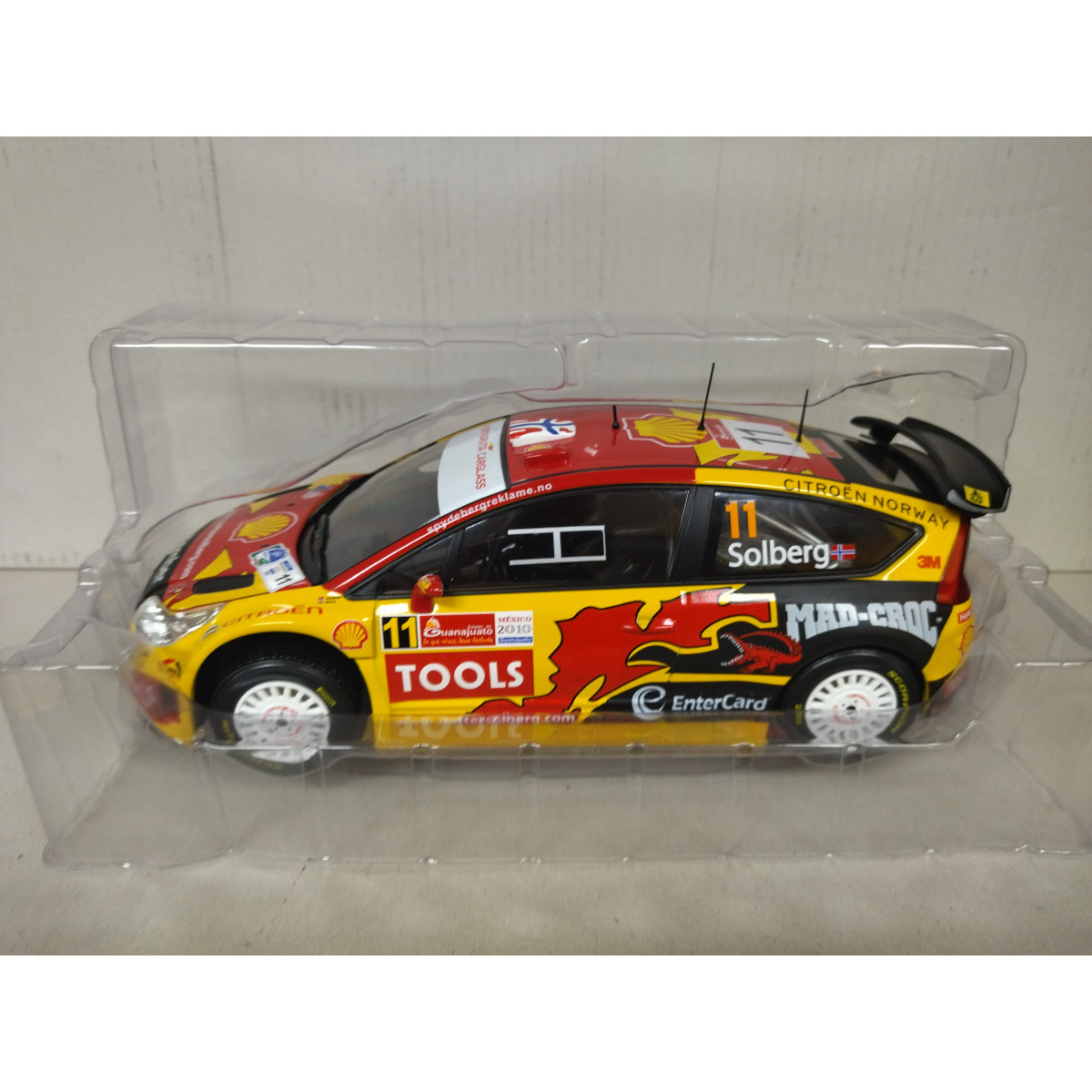 Modèle Réduit Citroën C4 WRC #7 Rally Portugal 2010 Ogier/Ingrassia - Échelle 1/43 - Altaya