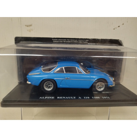 ALPINE A110 1971 1300 BLUE 1:24 SALVAT IXO