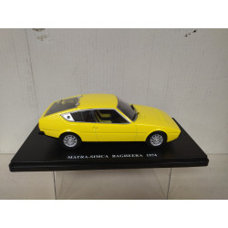 MATRA SIMCA BAGHEERA 1974 YELLOW 1:24 SALVAT IXO