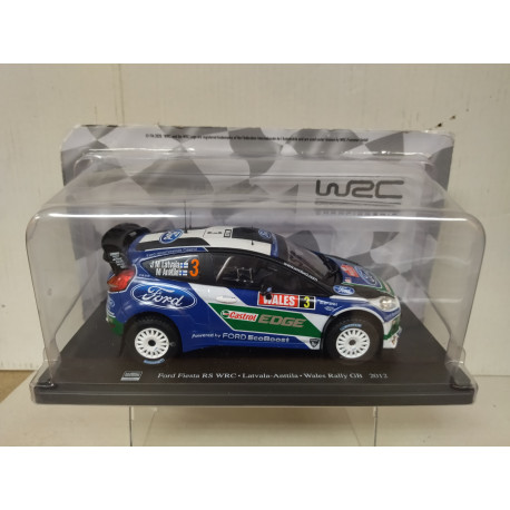 FORD FIESTA RS WRC 2012 WALES RALLY GB LATVALA 1:24 SALVAT IXO