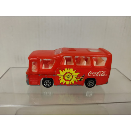 MINIBUS COCA-COLA AUTOBUS 1:87 H0/apx 1:64 MAJORETTE 262 NO BOX