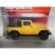 JEEP WRANGLER RUBICON GREEN YELLOW MAJORETTE 1:64