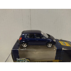 RENAULT SCENIC 2003 BLUE RENAULT TOYS apx 1:64 UNIVERSAL HOBBIES 3 INCHES (7,5cm)
