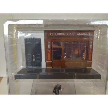 PEUGEOT DMA CHARBON DIORAMA CAFE MAZOUT 1:43 ALTAYA IXO