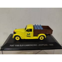 FIAT 1100 ELR 1954 CAMIONCINO AGIPGAS 1:43 EAGLEMOSS IXO