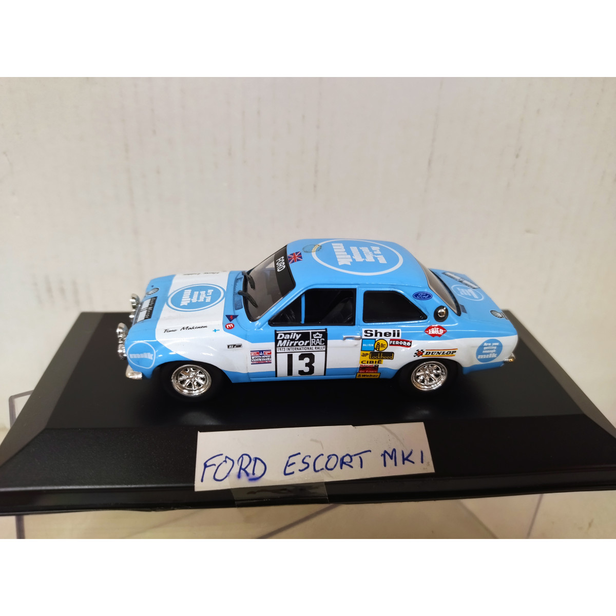 IXO24RAL033B.22 Ford Escort MK I RS 1600, No.3, Rallye WM, Rally Monte Carlo 1973, T.Mäkinen/H.Liddon