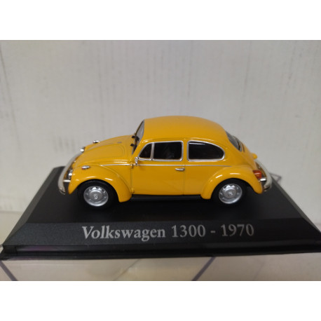 VOLKSWAGEN BEETLE KAFER COX  1300 1970 CLASICOS POPULARES RBA IXO 1:43