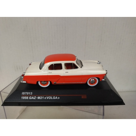 GAZ M-21 VOLGA 1956 WHITE/RED 1:43 IST013