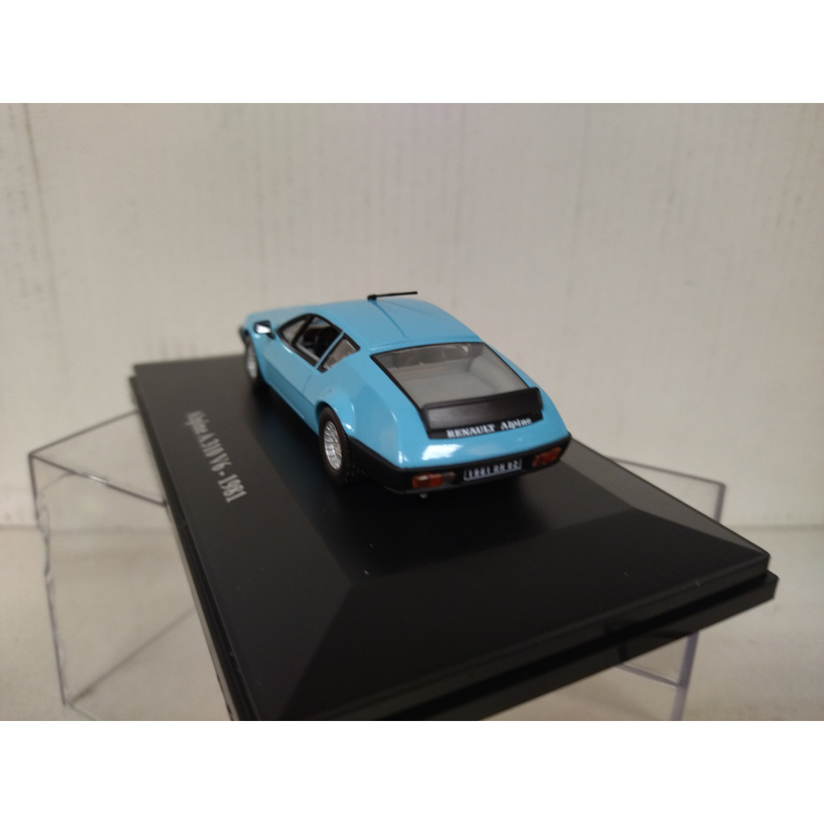 RENAULT ALPINE A310 V6 1981 BLUE 1:43 HACHETTE ELIGOR - BCN STOCK CARS