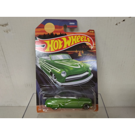 MERCURY 1949 CONVERTIBLE 7/10 WALMART EXCLUSIVE 1:64 HOT WHEELS