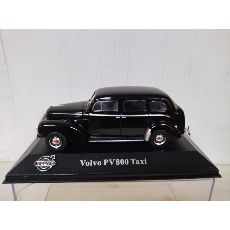 VOLVO P1800 TAXI BLACK 1:43 ATLAS IXO HARD BOX